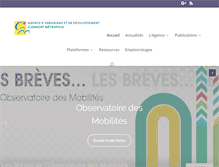 Tablet Screenshot of clermontmetropole.org
